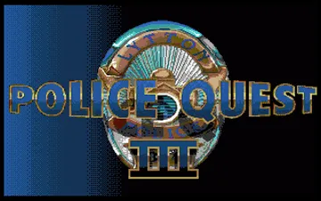 Police Quest III - The Kindred_Disk0 screen shot title